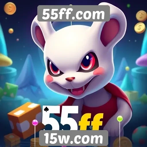 Diversidade de jogos disponíveis em 55ff.com